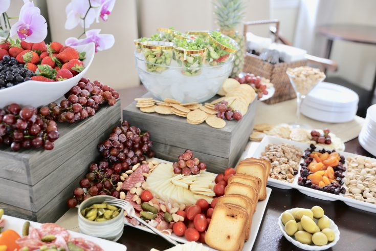 Entertain with a charcuterie board inspired table - Ounce of Salt